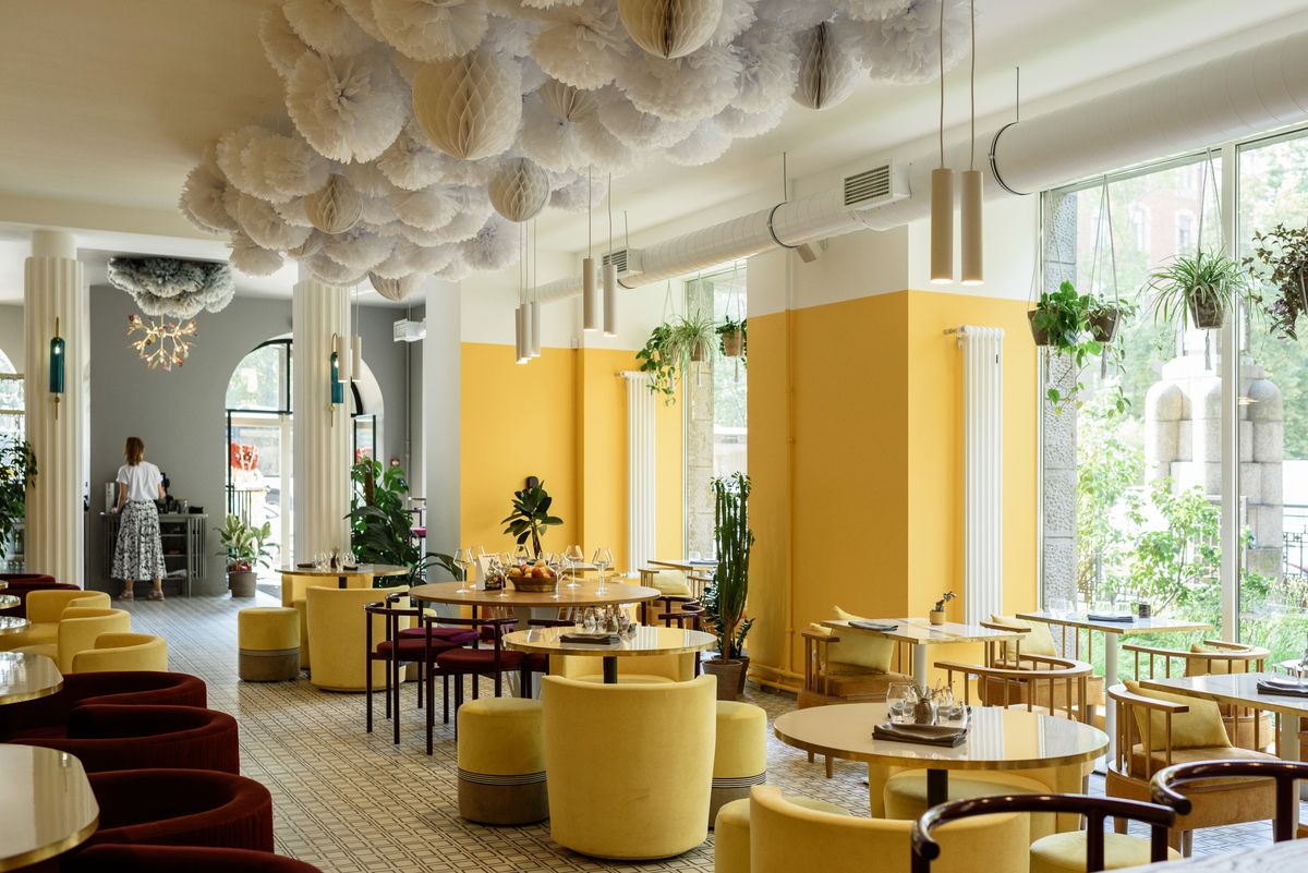 Kafe & Restoran Tasarımı örneği
